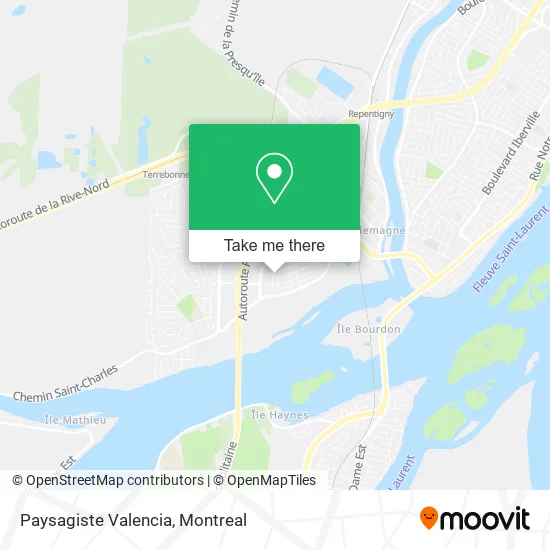 Paysagiste Valencia map