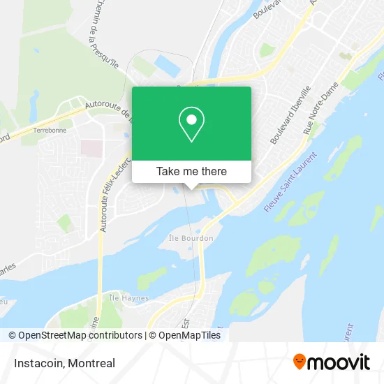 Instacoin map