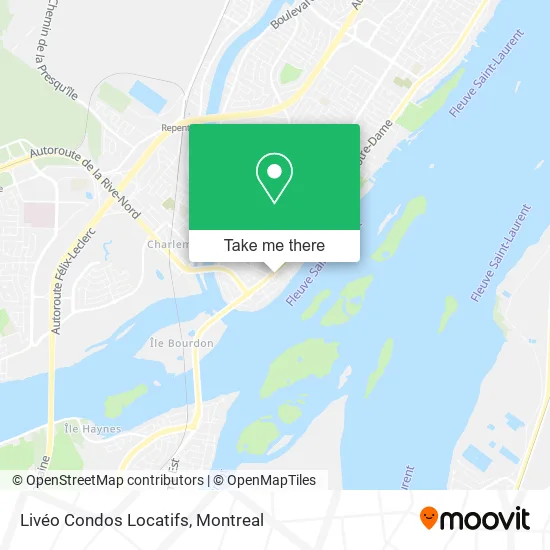 Livéo Condos Locatifs map