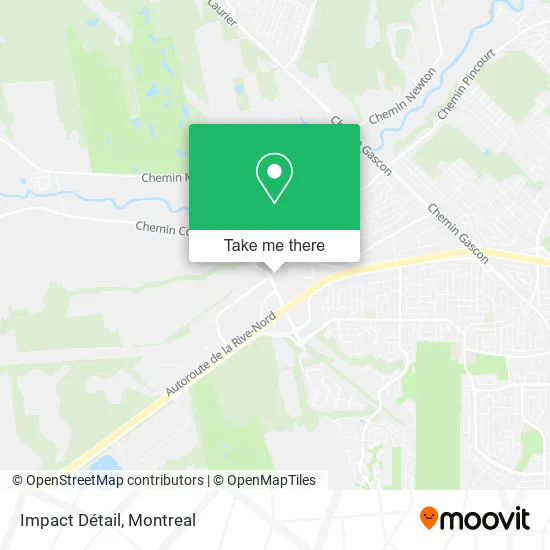 Impact Détail map