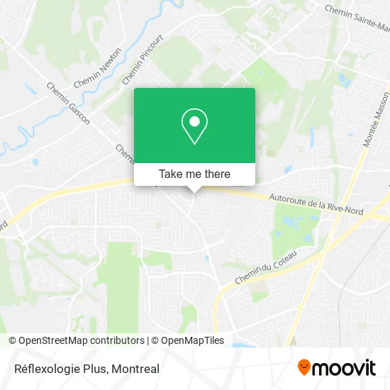 Réflexologie Plus map