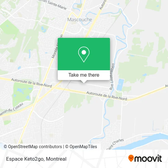 Espace Keto2go map