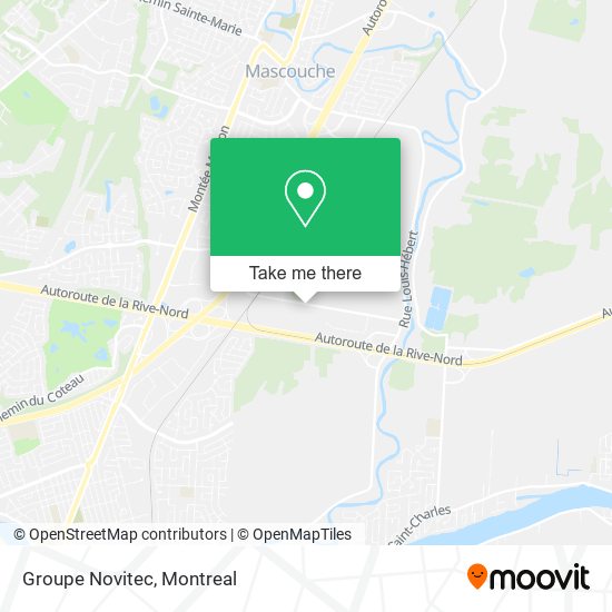 Groupe Novitec map