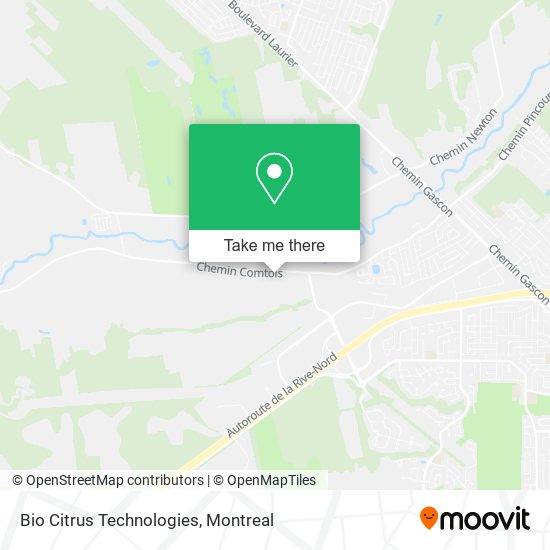 Bio Citrus Technologies map