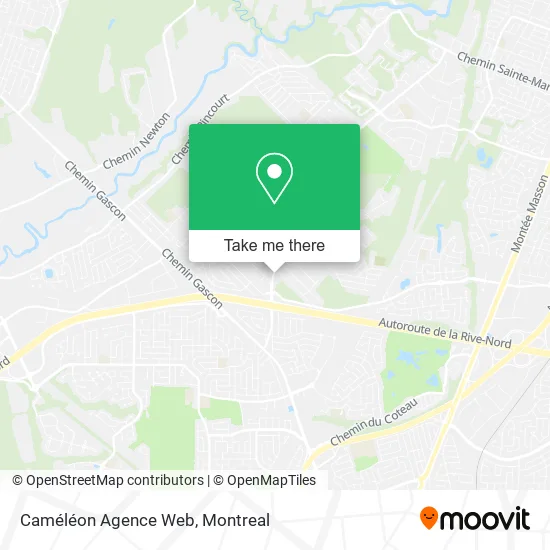 Caméléon Agence Web map