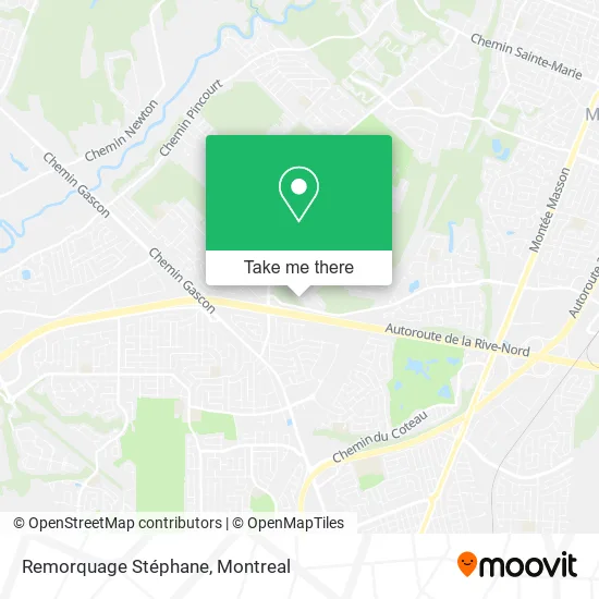 Remorquage Stéphane map