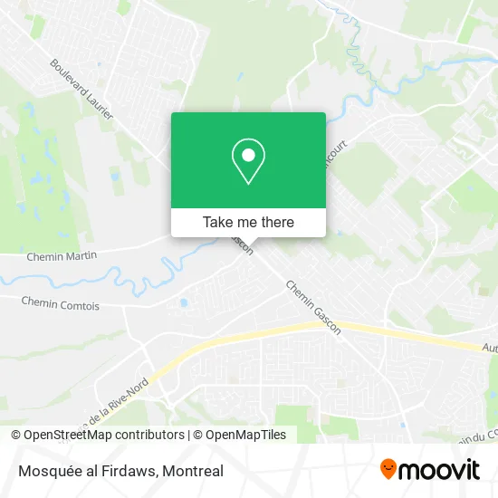 Mosquée al Firdaws map