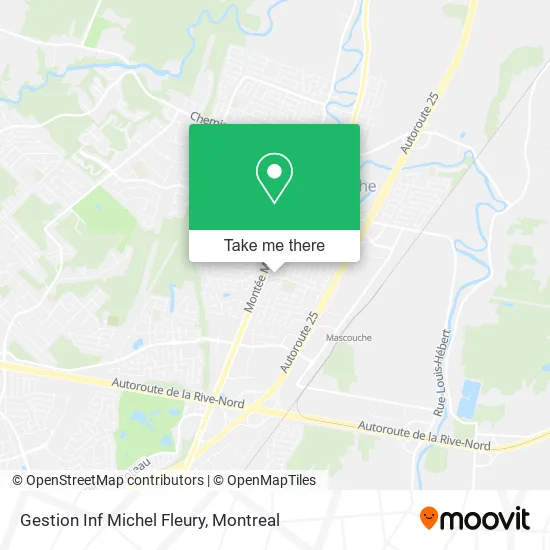 Gestion Inf Michel Fleury map