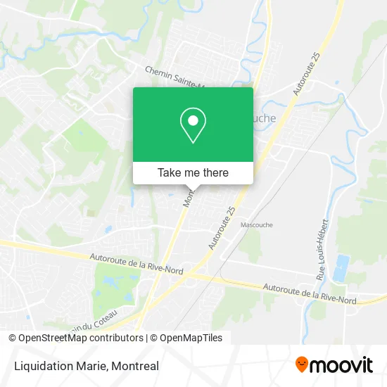 Liquidation Marie map