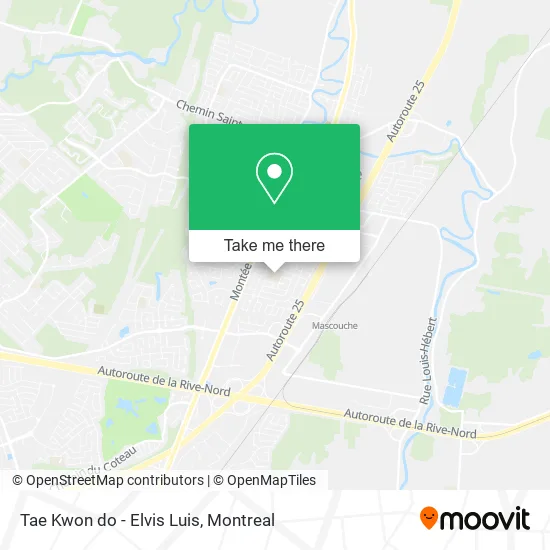 Tae Kwon do - Elvis Luis map