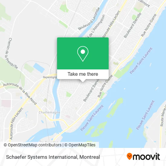 Schaefer Systems International map