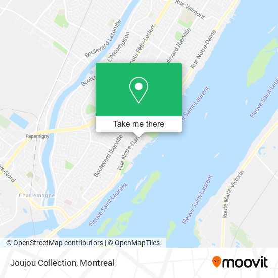 Joujou Collection map