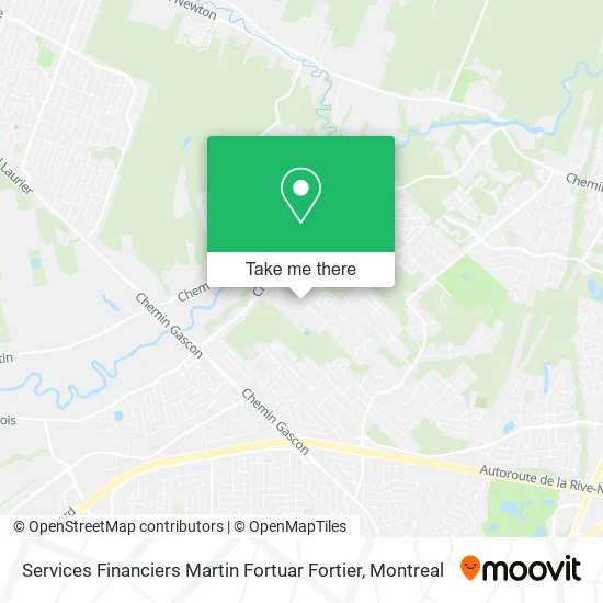 Services Financiers Martin Fortuar Fortier map