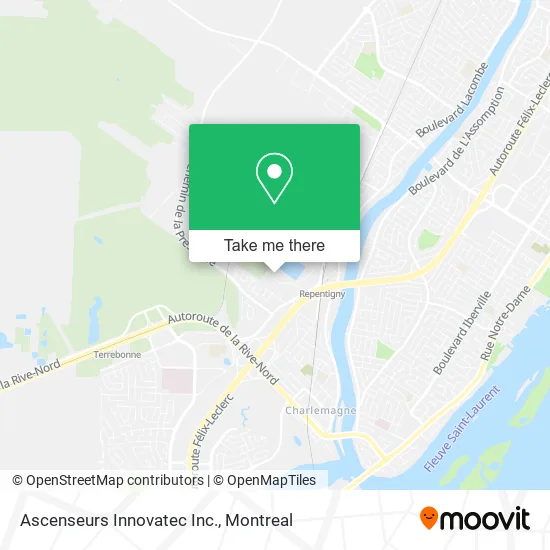 Ascenseurs Innovatec Inc. map