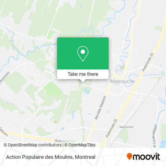 Action Populaire des Moulins map