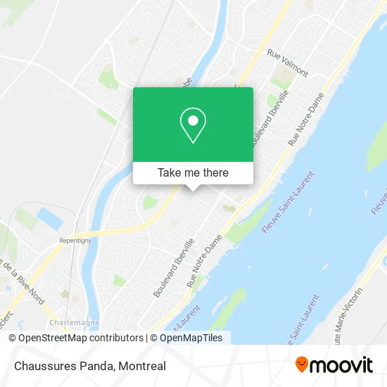 Chaussures Panda map