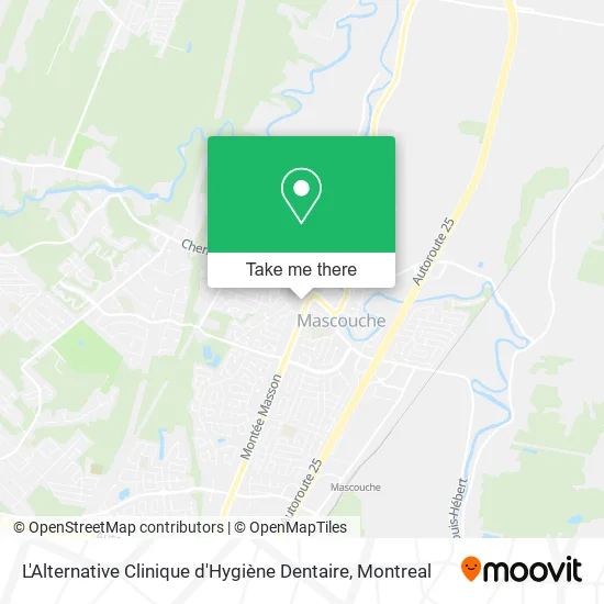 L'Alternative Clinique d'Hygiène Dentaire map