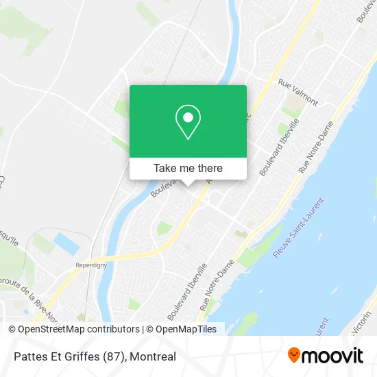 Pattes Et Griffes (87) map