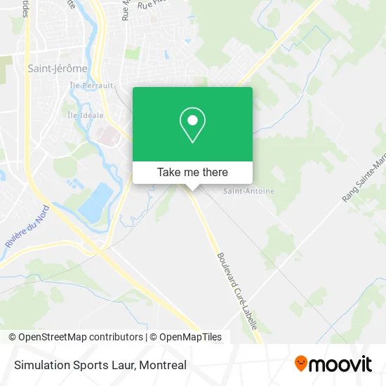 Simulation Sports Laur map