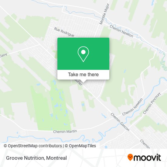 Groove Nutrition map