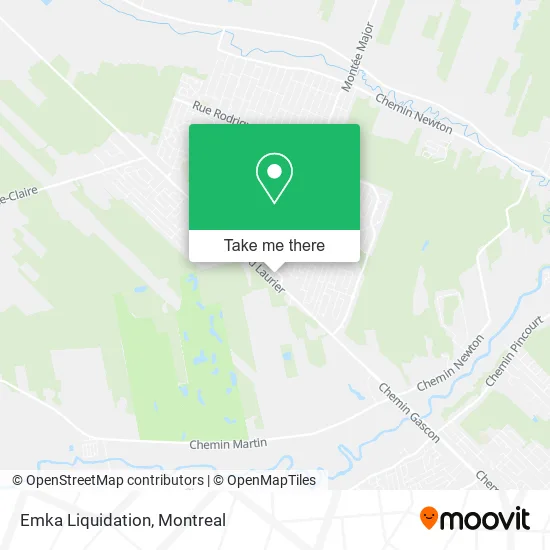 Emka Liquidation map