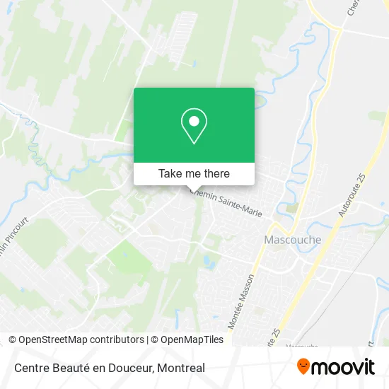 Centre Beauté en Douceur map