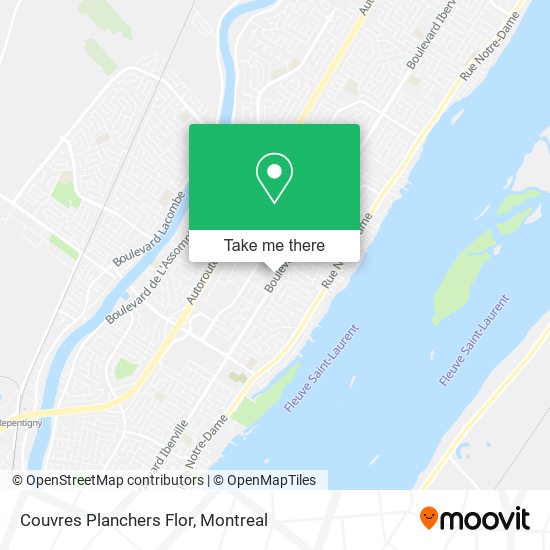 Couvres Planchers Flor map