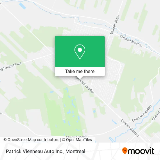 Patrick Vienneau Auto Inc. map
