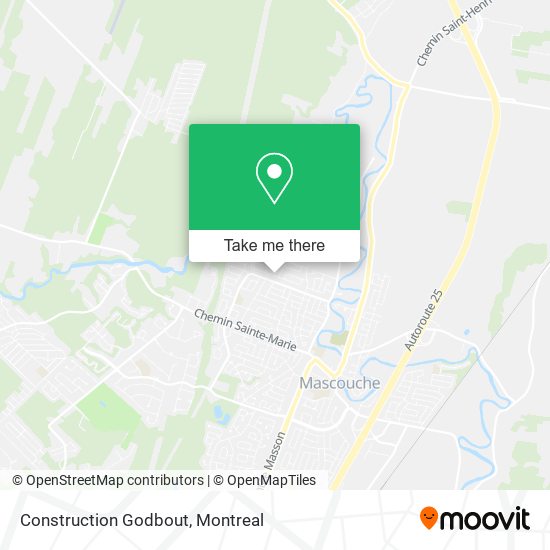 Construction Godbout map