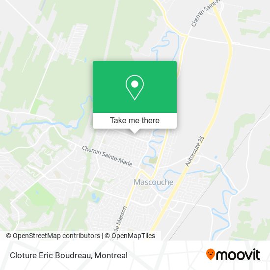Cloture Eric Boudreau map