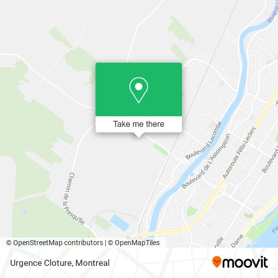 Urgence Cloture map