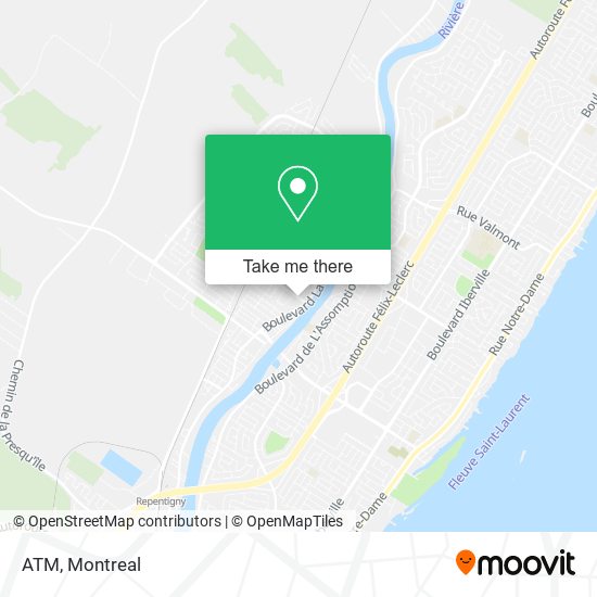 ATM map