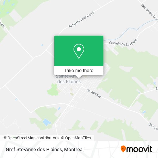 Gmf Ste-Anne des Plaines map