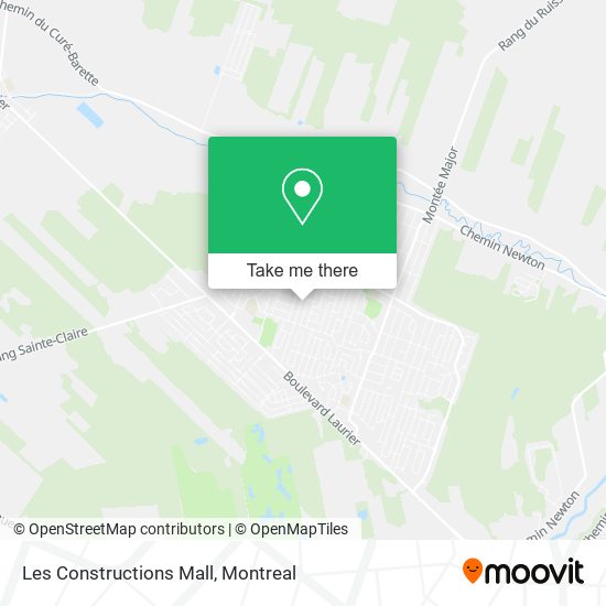 Les Constructions Mall map