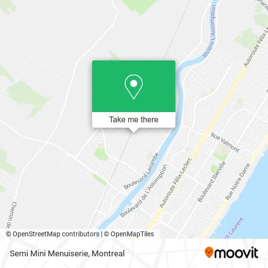 Semi Mini Menuiserie map