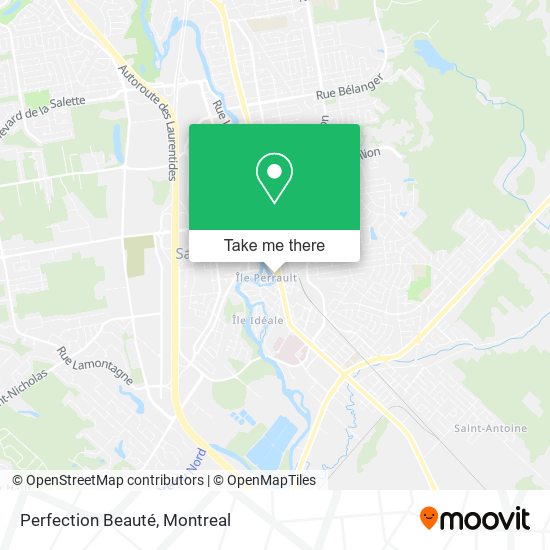 Perfection Beauté map
