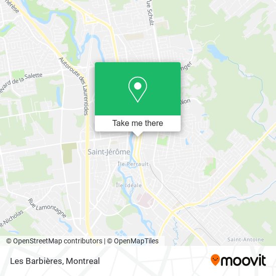 Les Barbières map