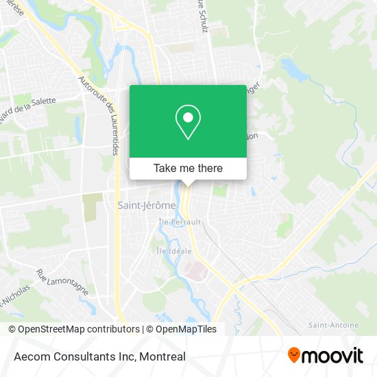 Aecom Consultants Inc map