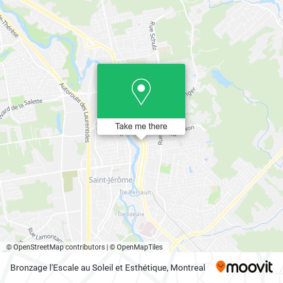 Bronzage l'Escale au Soleil et Esthétique map
