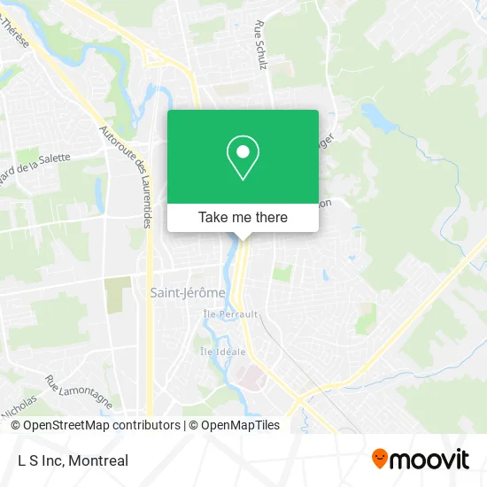 L S Inc map