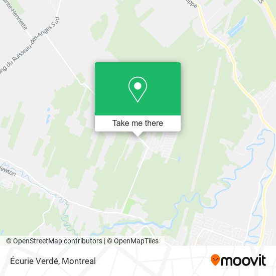 Écurie Verdé map