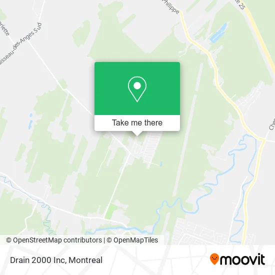 Drain 2000 Inc map