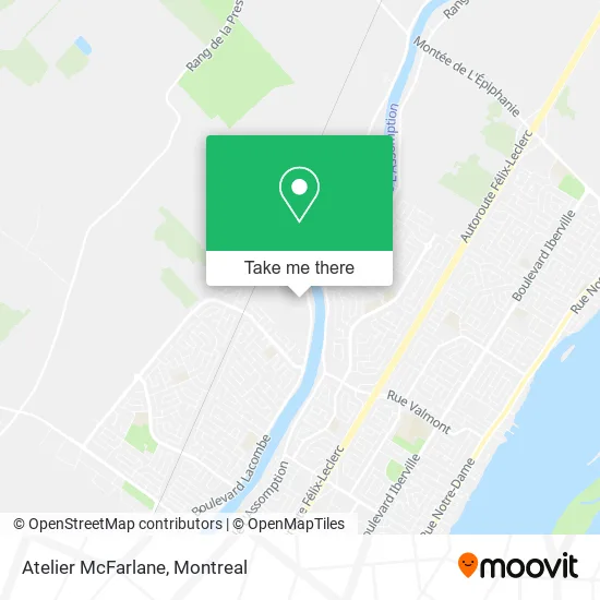 Atelier McFarlane map