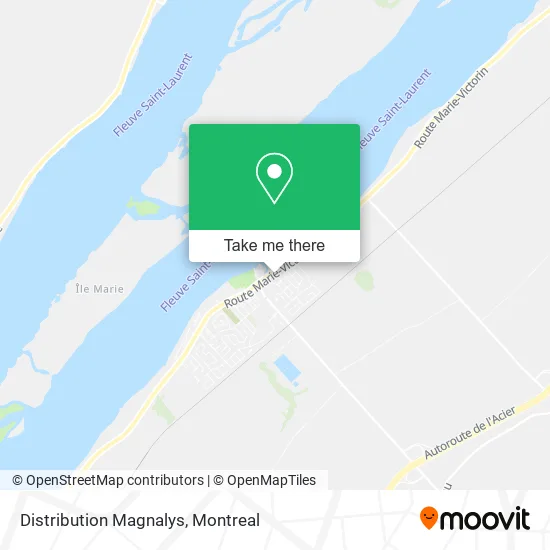 Distribution Magnalys map