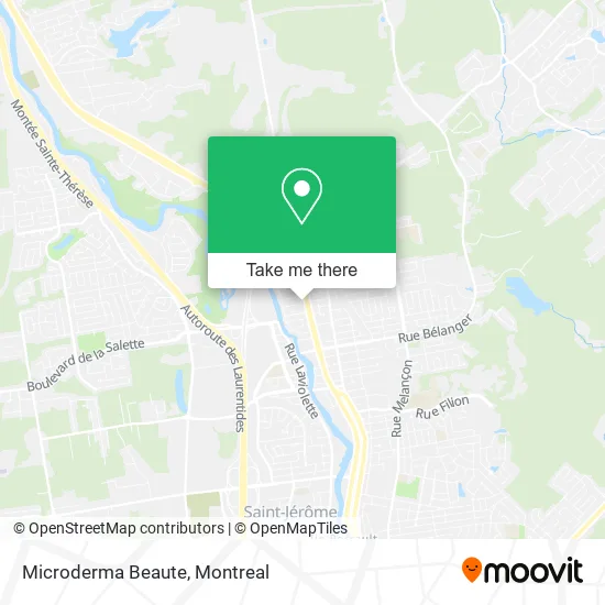 Microderma Beaute map