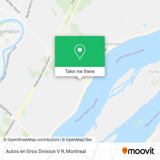 Autos en Gros Division V R map