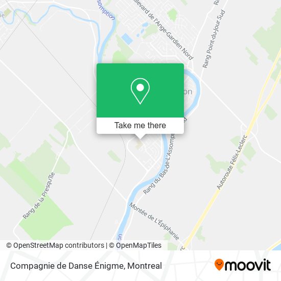 Compagnie de Danse Énigme map