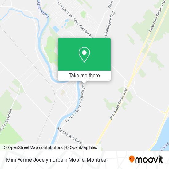 Mini Ferme Jocelyn Urbain Mobile map