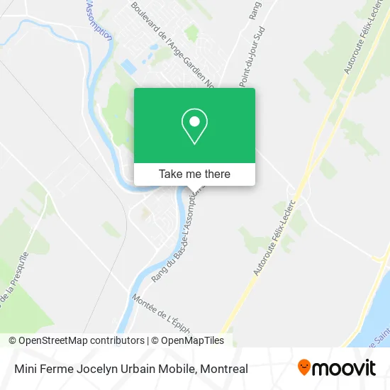 Mini Ferme Jocelyn Urbain Mobile map