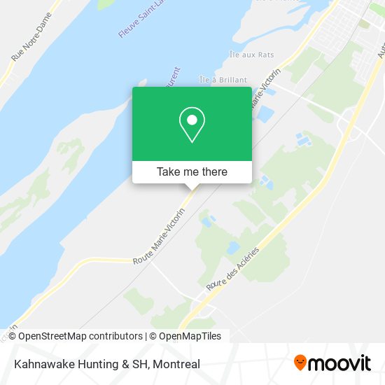 Kahnawake Hunting & SH map